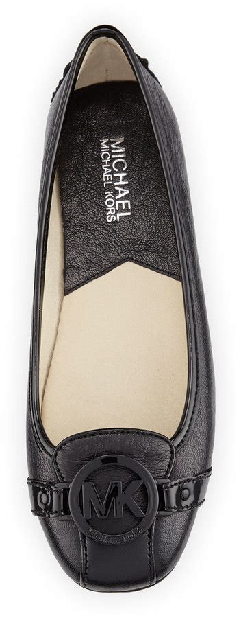 michael kors black fulton moccasin|fulton studded logo moccasin.